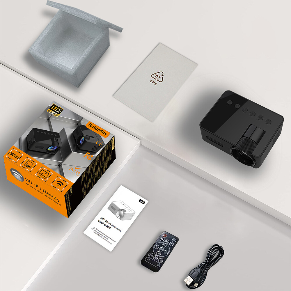 YT100 Mini Projector – Compact, Portable Home Theater