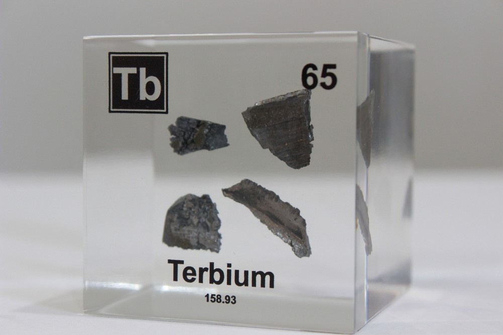 Terbium Element Cube
