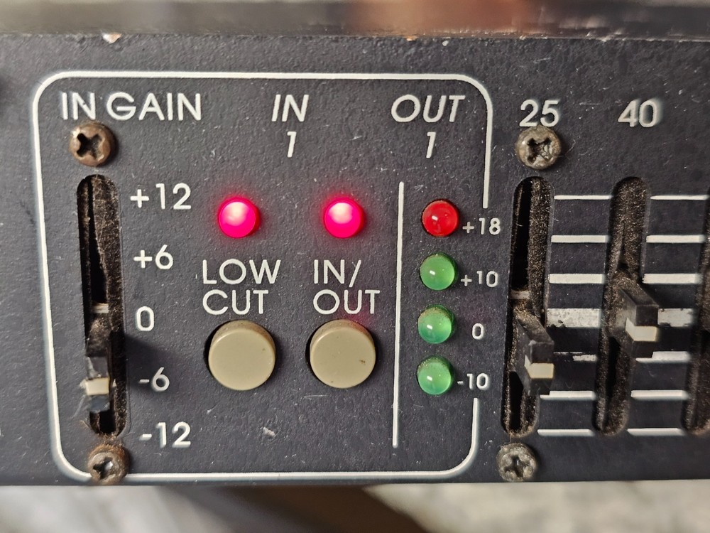 DOD SR430 QXLR Graphic Equalizer