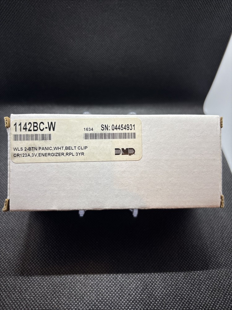 DMP 1142BC-W Two Button Wireless Panic Transmitter White