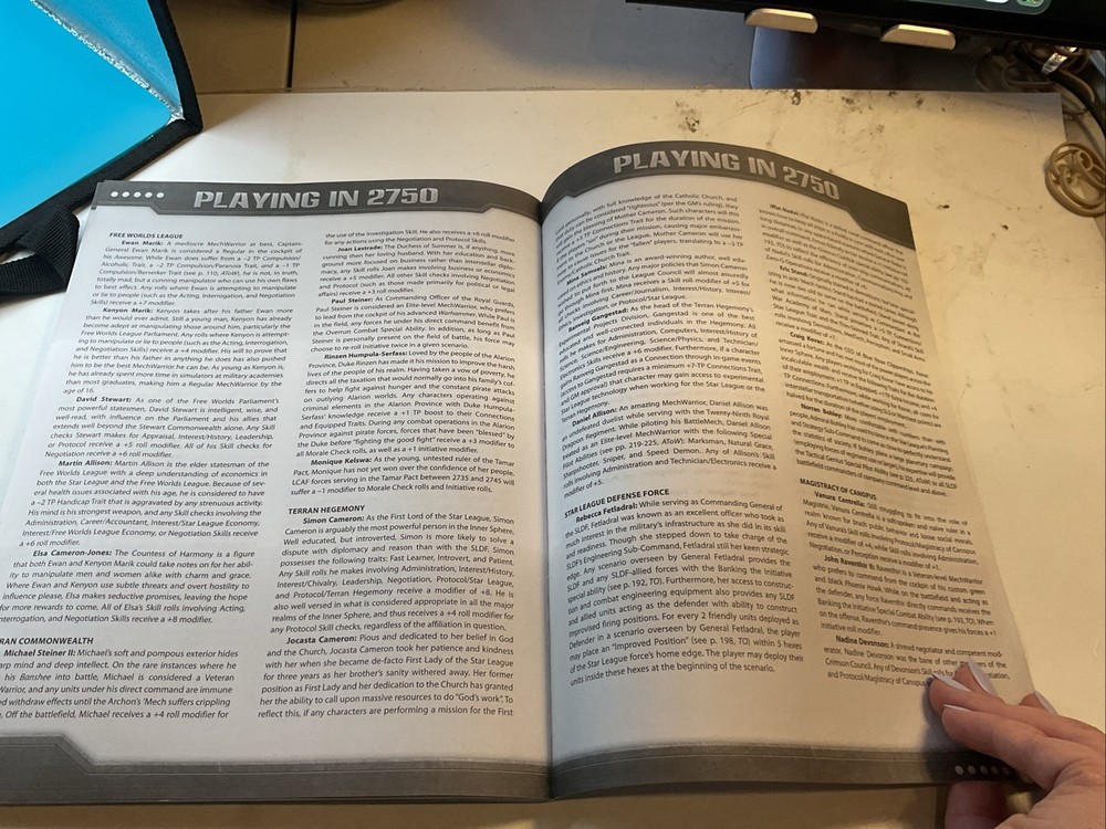 2012 X BattleTech 35222: Era Report 2750 Sourcebook OOP Catalyst - VG