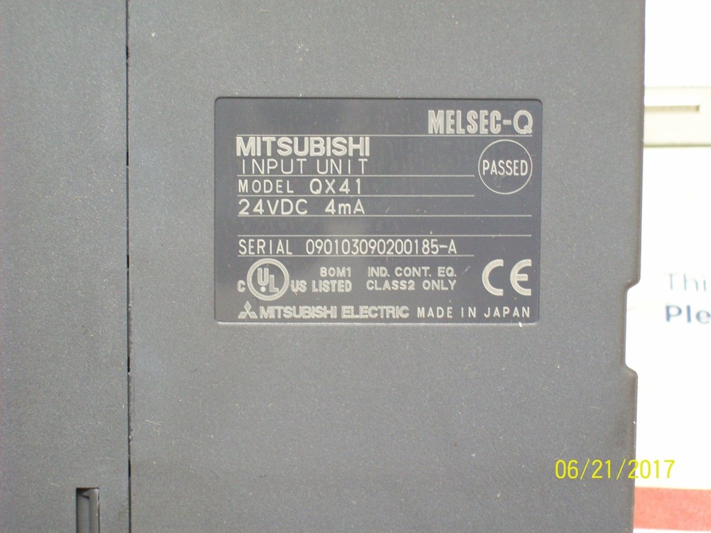 MITSUBISHI MELSEC-Q INPUT UNIT , QX41