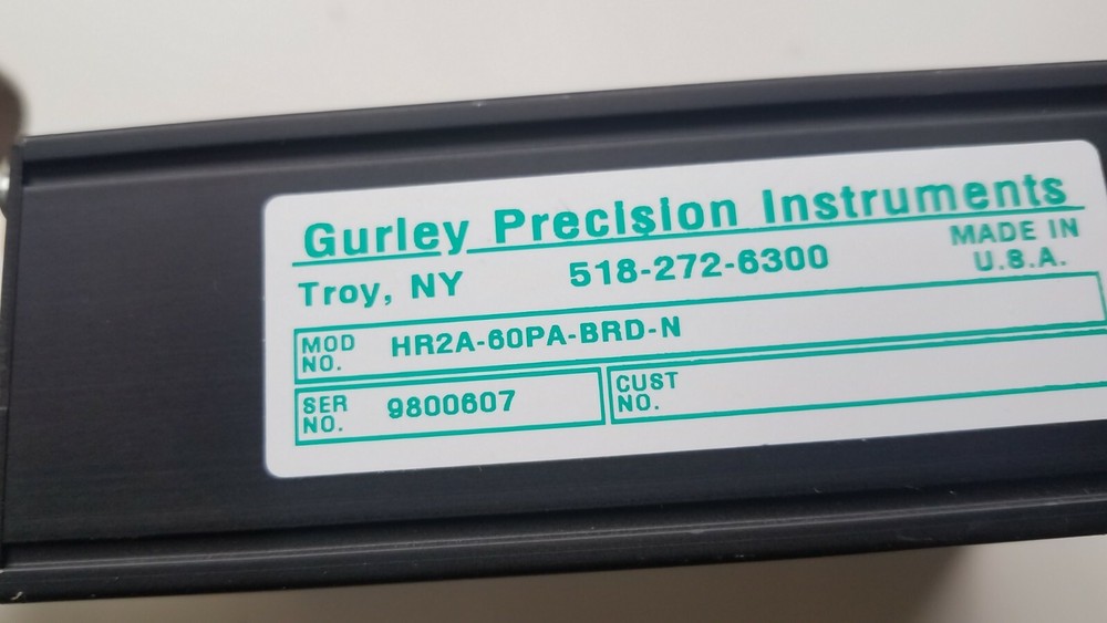 Gurley Precision HR2A-60PA-BRD-N High Resolution Interpolator & Encoder 8325 R10