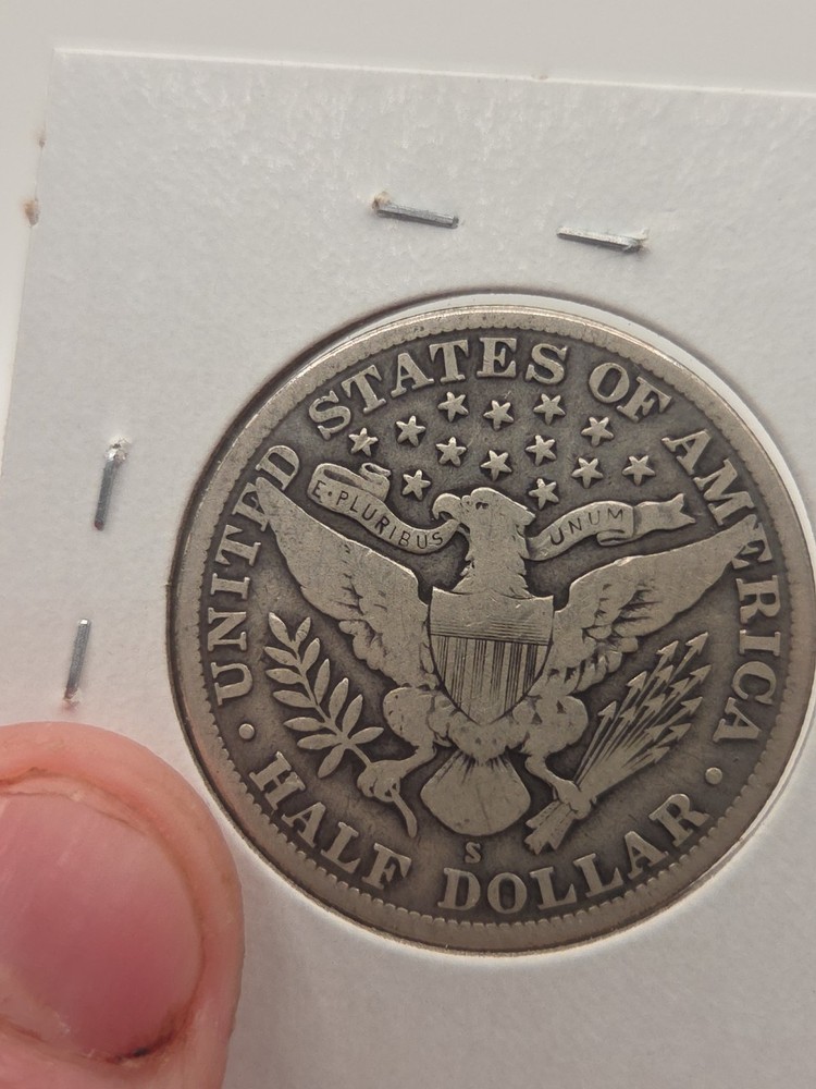 1914-S Barber Half Dollar