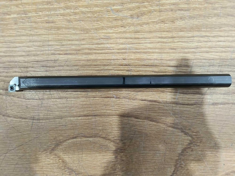 Seco E08-SCLCR-2 Solid Carbide Indexable Boring Bar, 1/2", 8" OAL, CCMT Inserts