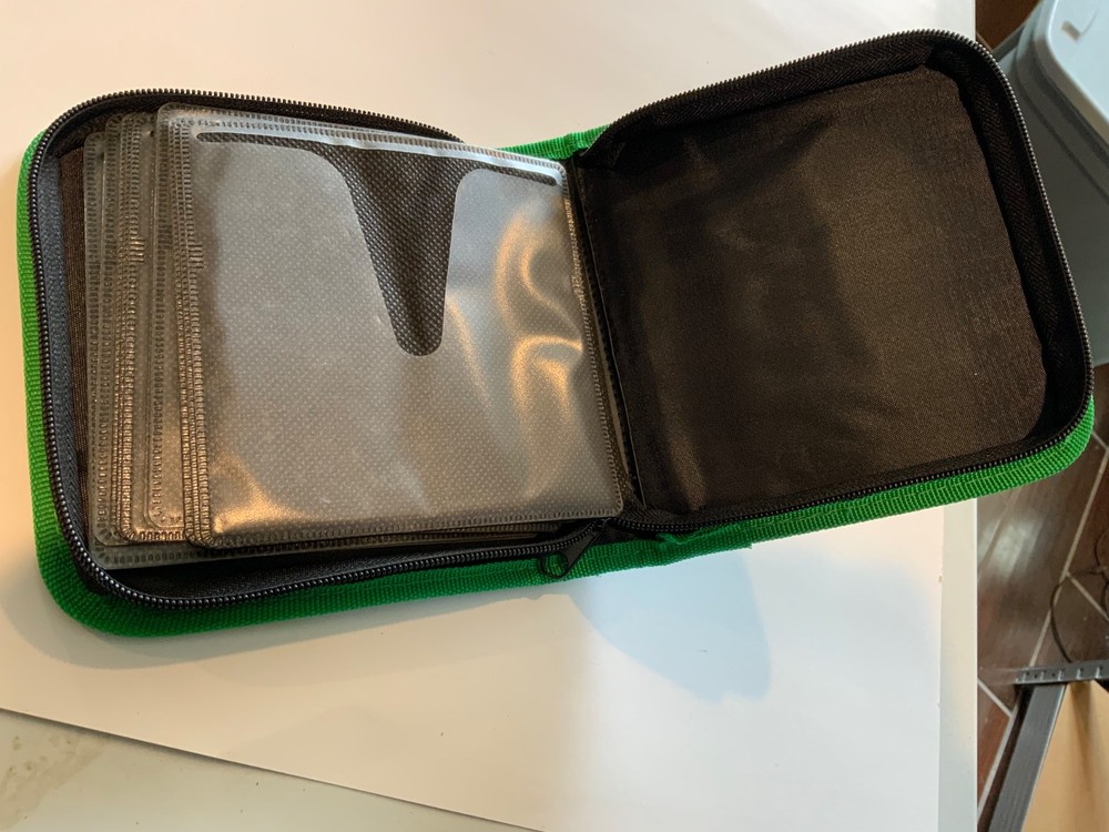 Original CD Wallet Gamestop Embroidered NICE