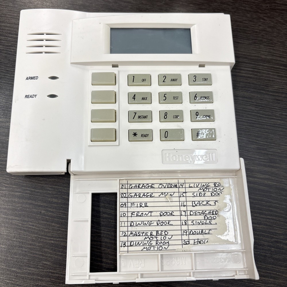 Honeywell Ademco 6150 Security Keypad