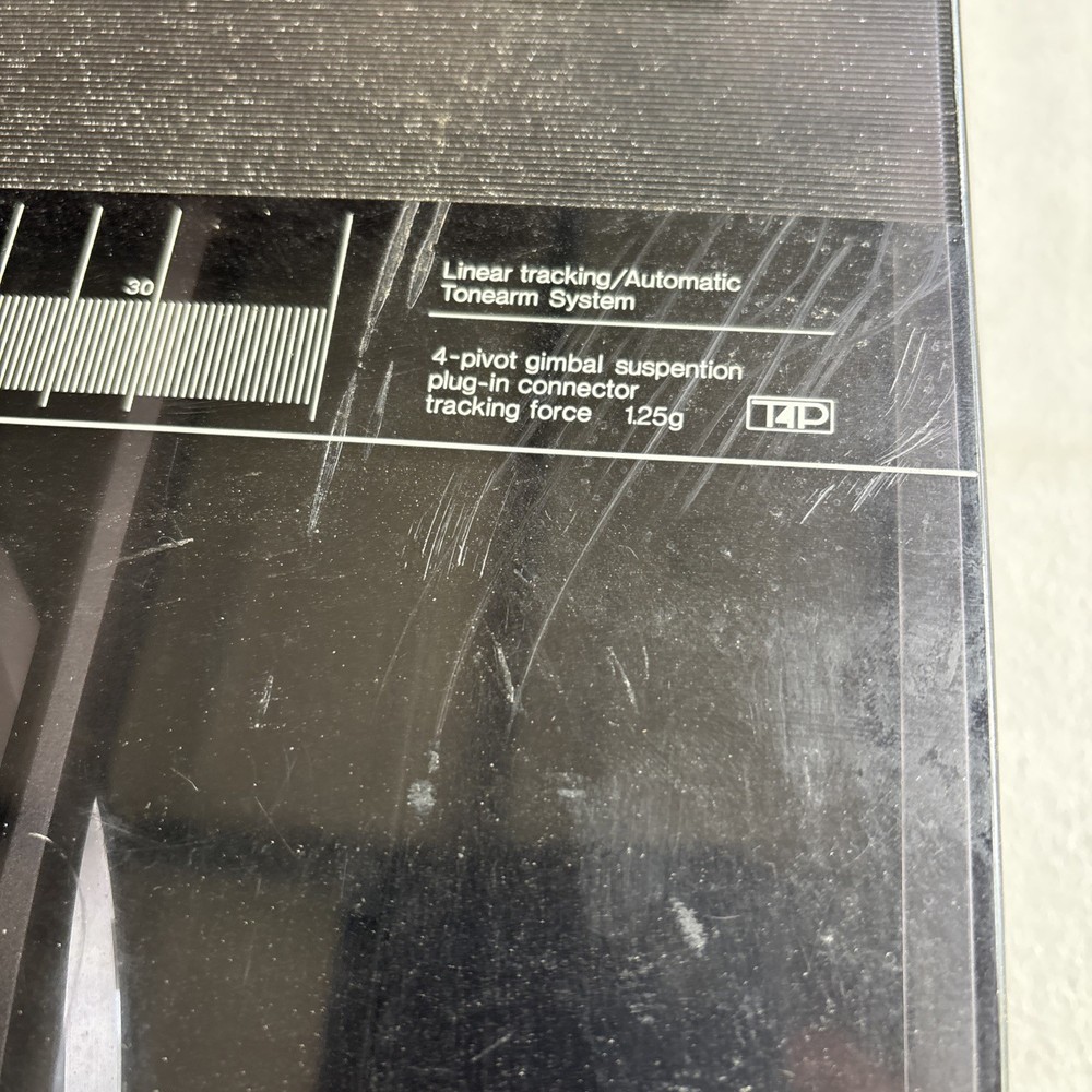 Technics Automatic Turntable System SL-L20 - Read