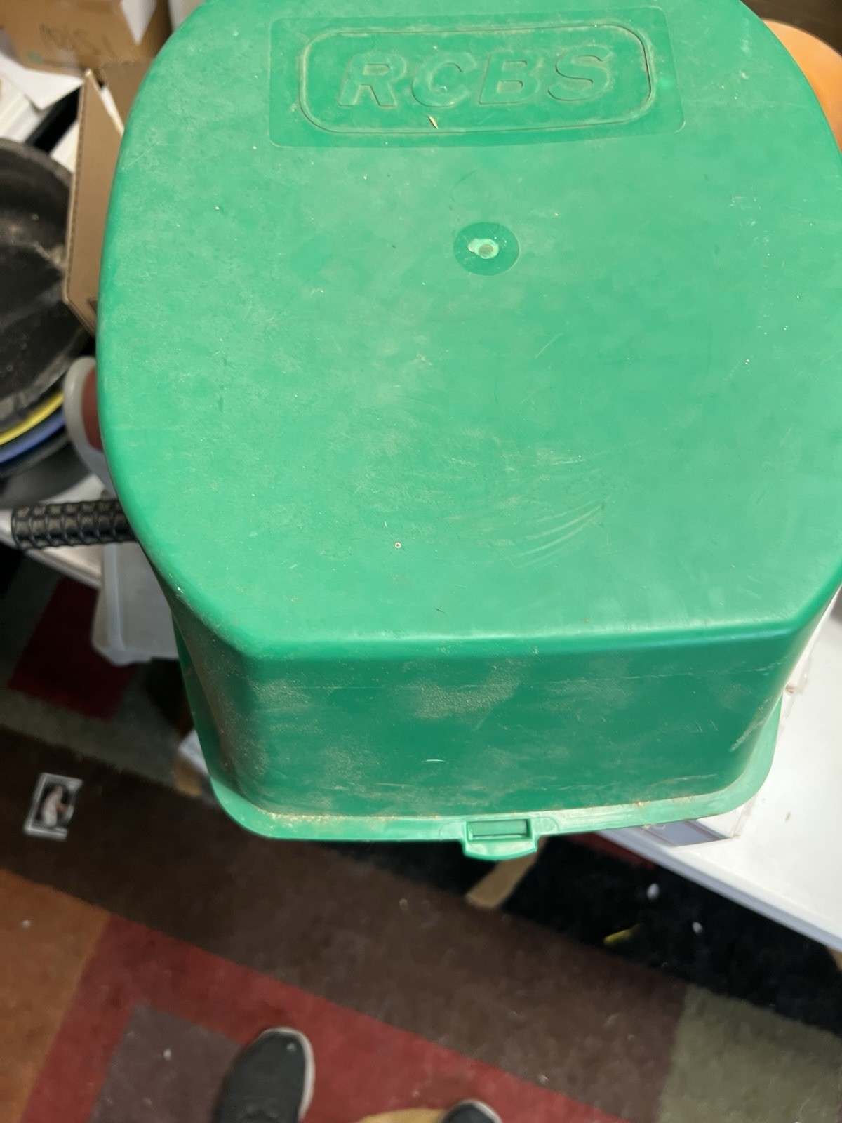 RCBS Green Reloading Tumbler to separate from media after tumbling