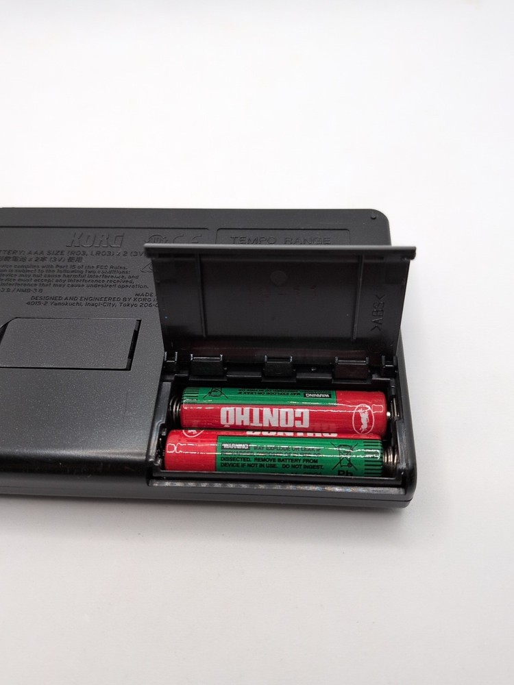 Korg TM-60 Tuner Metronome Combo Backlit Display