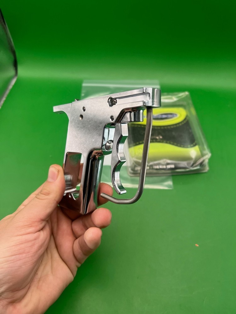 Shocktech Autococker Swing Trigger Frame Silver