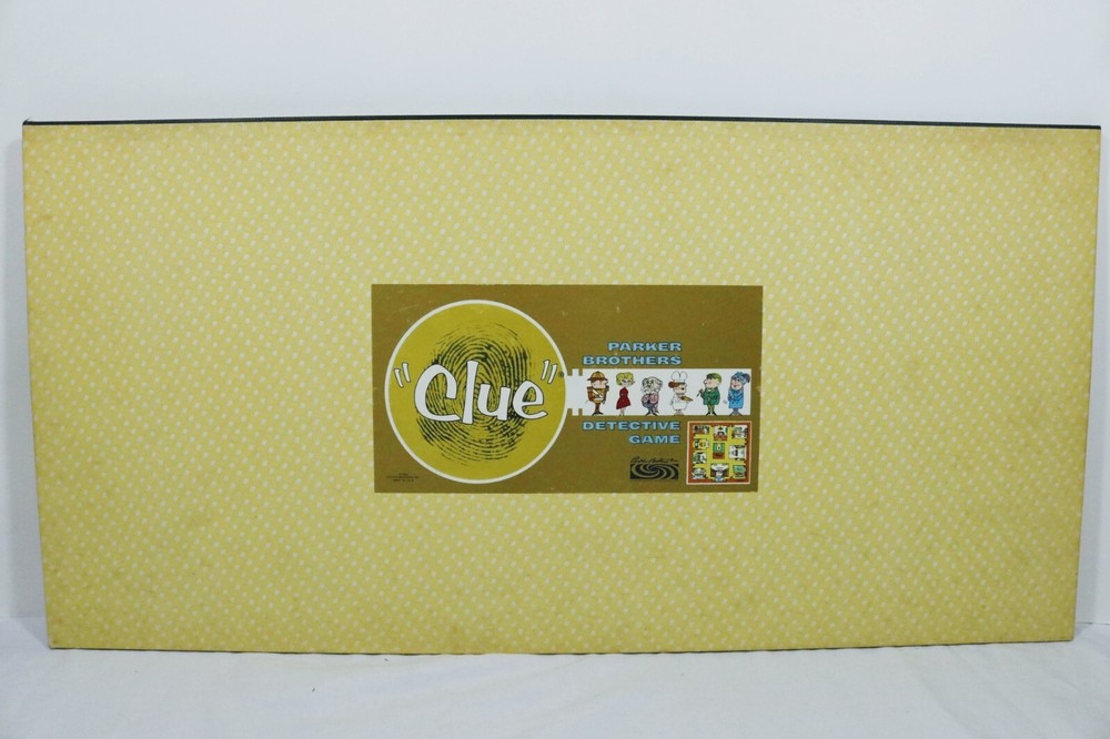 1950 Game Clue Detective Game