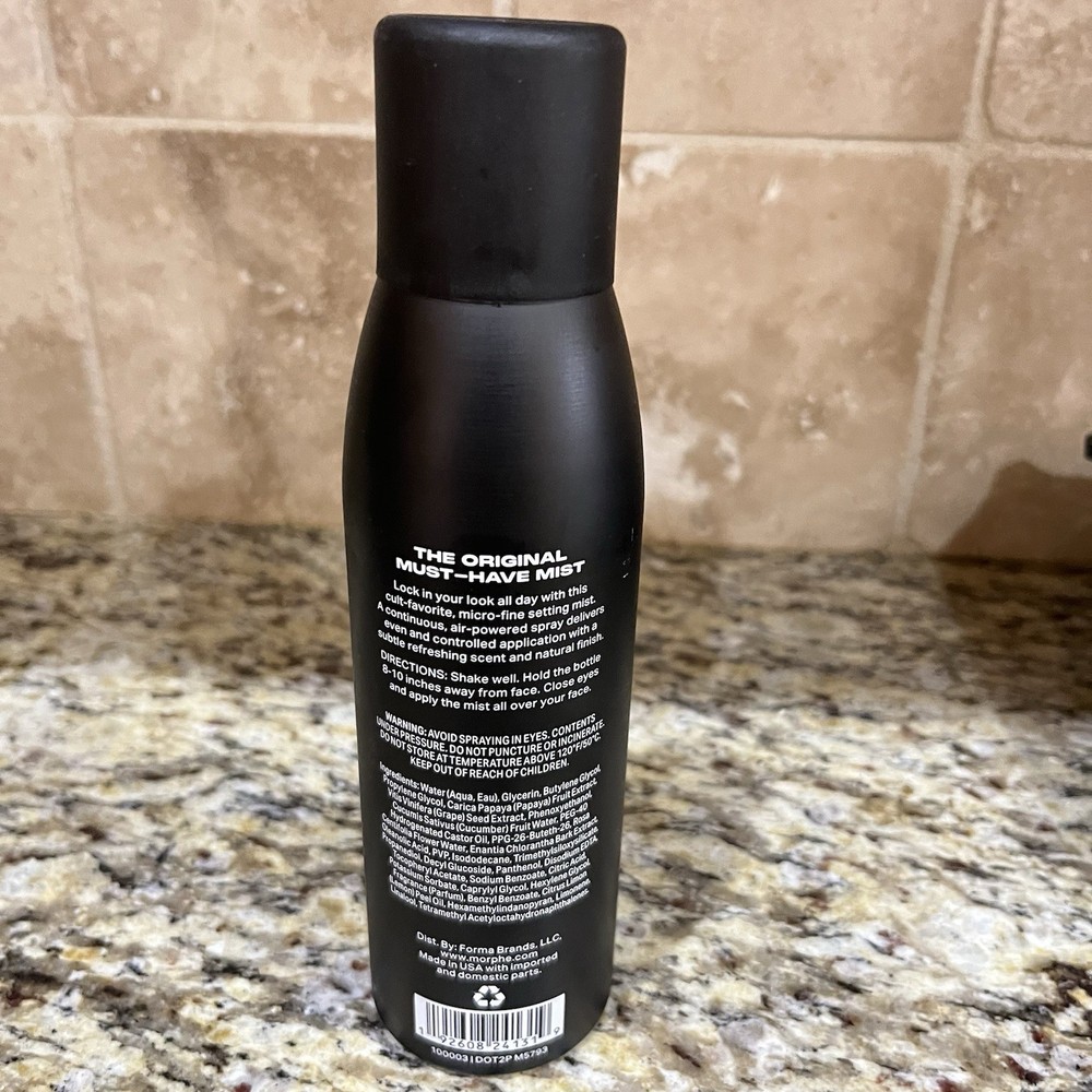 Morphe Jumbo Continuous Setting Mist (6.5 oz.) New Without Box