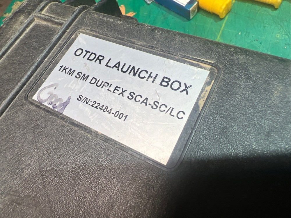 OTDR Launch Box 1KM SM DUPLEX SCA SC/LC