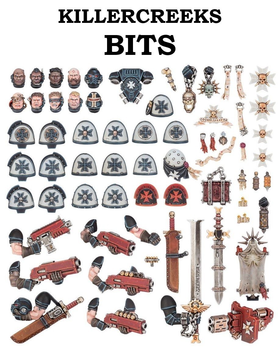 40K Space Marines Black Templars Upgrades Bits Bitz Multi Listing