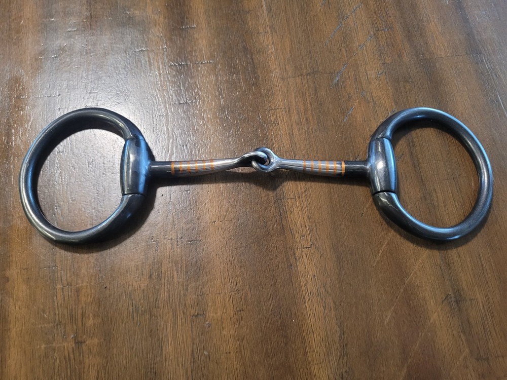 JWP- Blued Eggbutt Snaffle