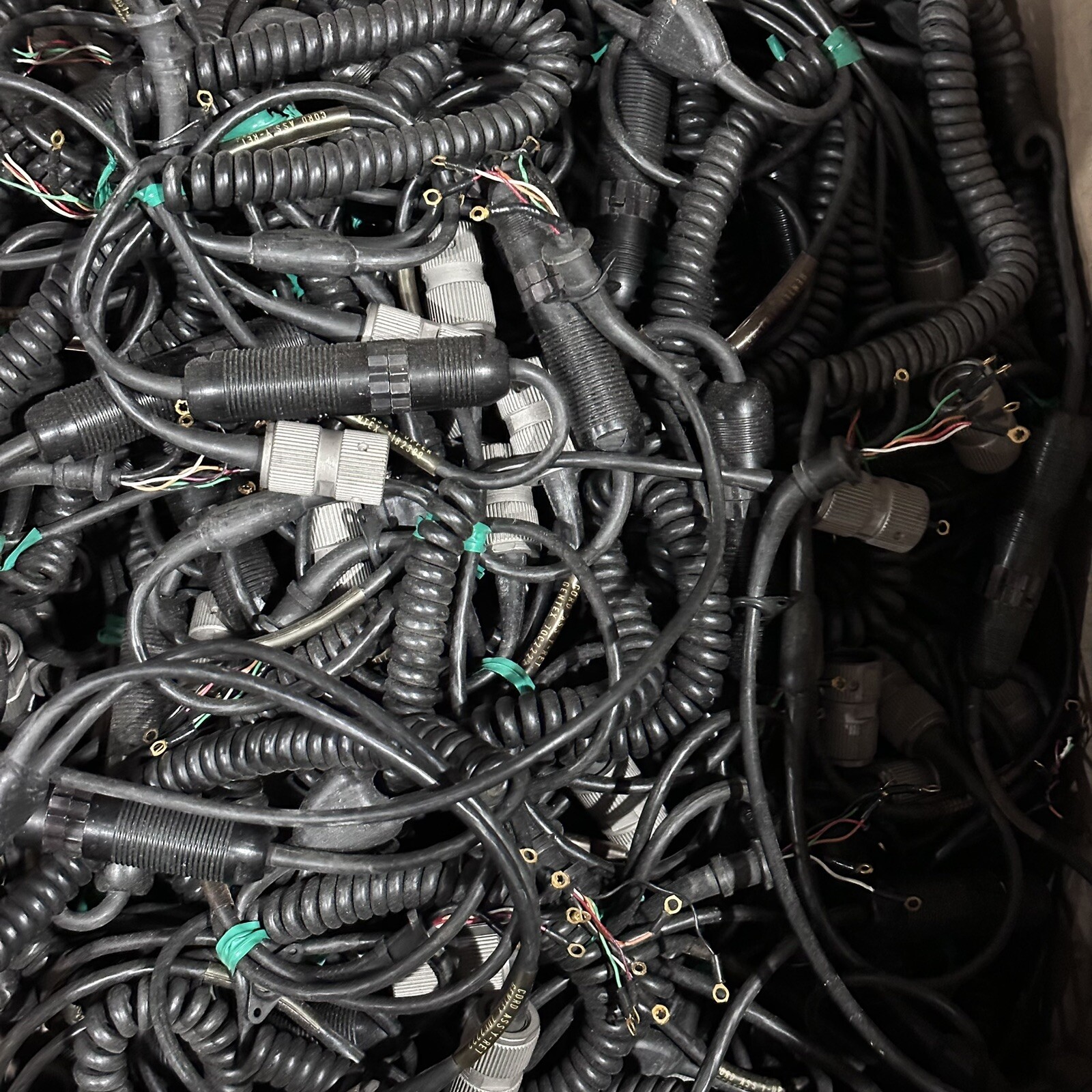 CVC Crewman Helmet VIC-3 Communication Cable w/ U229 Military Radio Bailout Plug