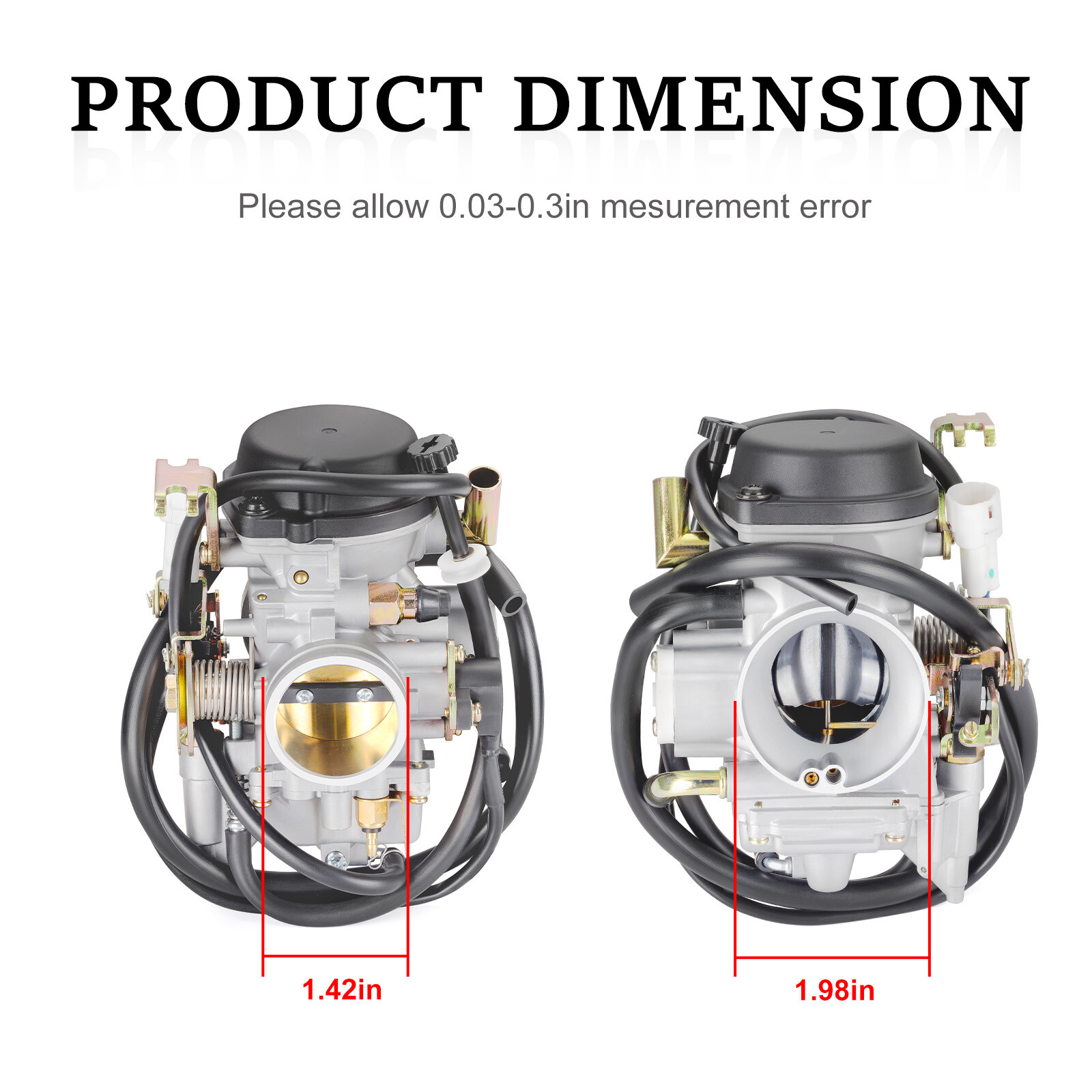 Carburetor + Fuel Valve 1999-2003 For Yamaha Road Star 1600 1700 XV1600 XV1700