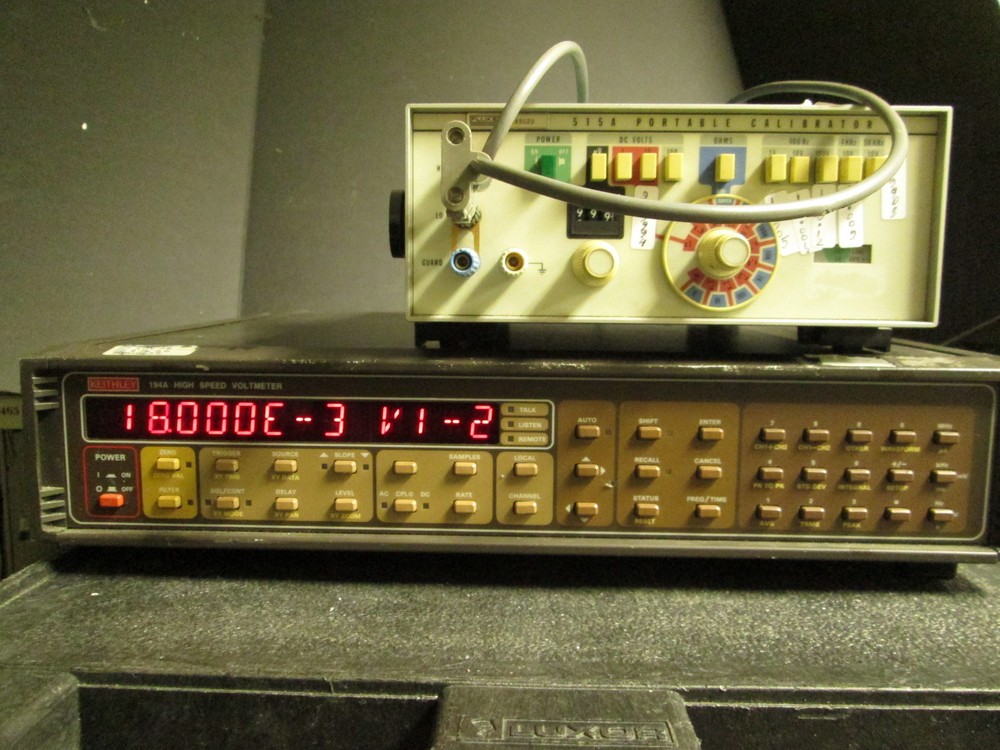 Keithley 194A Dual Channel Voltmeter RMS AVG Math 32K buffer High speed