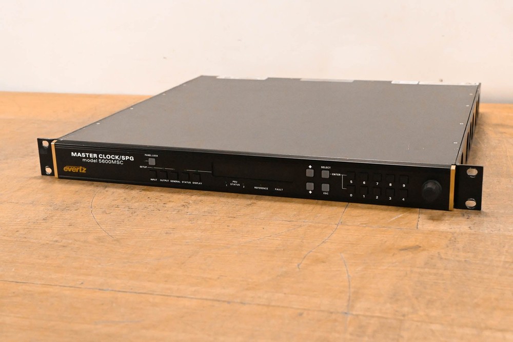 Evertz 5600MSC Master Clock/SPG CG01QQN