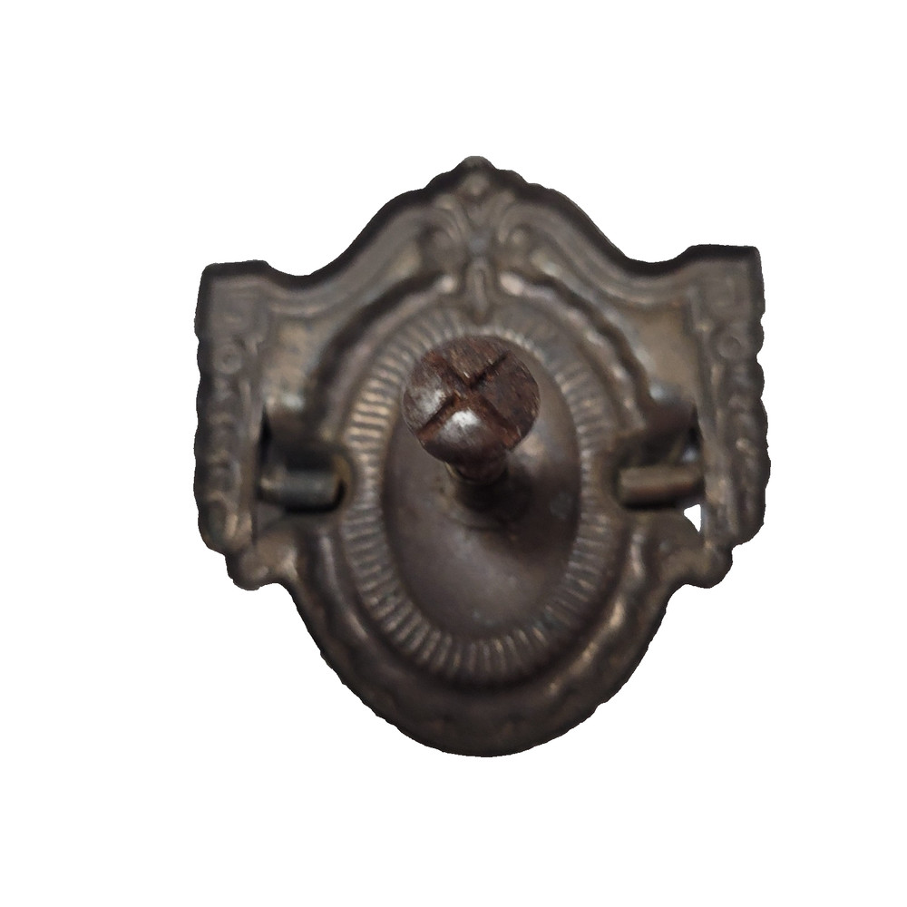 Vintage Bail Handle Stamped Metal Drawer Pull
