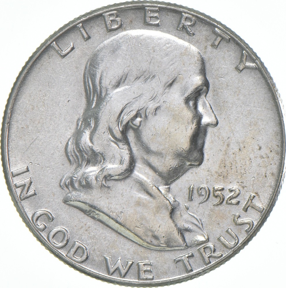 1952 Franklin Half Dollar AU