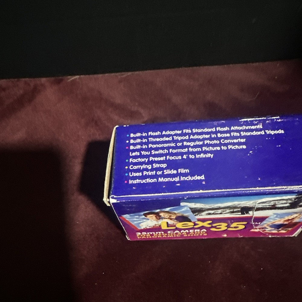 Lexus 35 mm Camera In Box Open Box