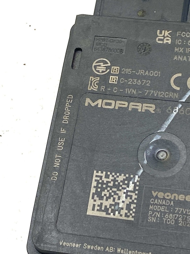 2023 Dodge Durango Mopar Blind Spot Detection Sensor 68608156AA OEM
