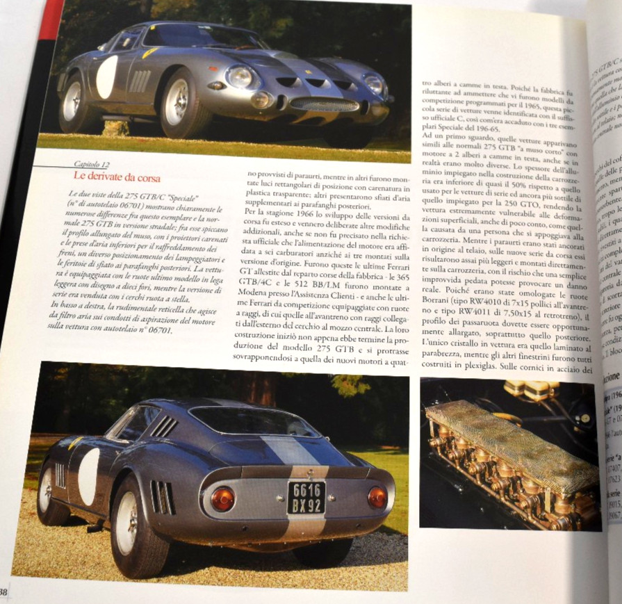 ORIGINAL FERRARI V12 BOOK BLUEMEL KEITH 1965-1973 Classiche & Orig ITALIAN GUIDE