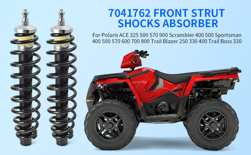 Front Strut Shocks Absorber Kit For Polaris Ranger 500 XP 700 2005-2009 7043106