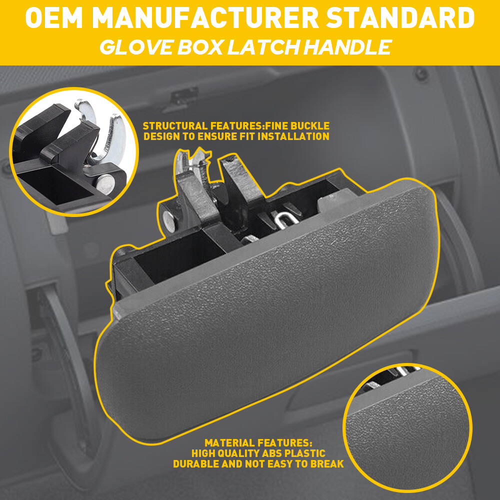 Gray Glove Box Latch For 1997-2000 Dodge Dakota 1998-2000 Dodge Durango 5EM34LAZ