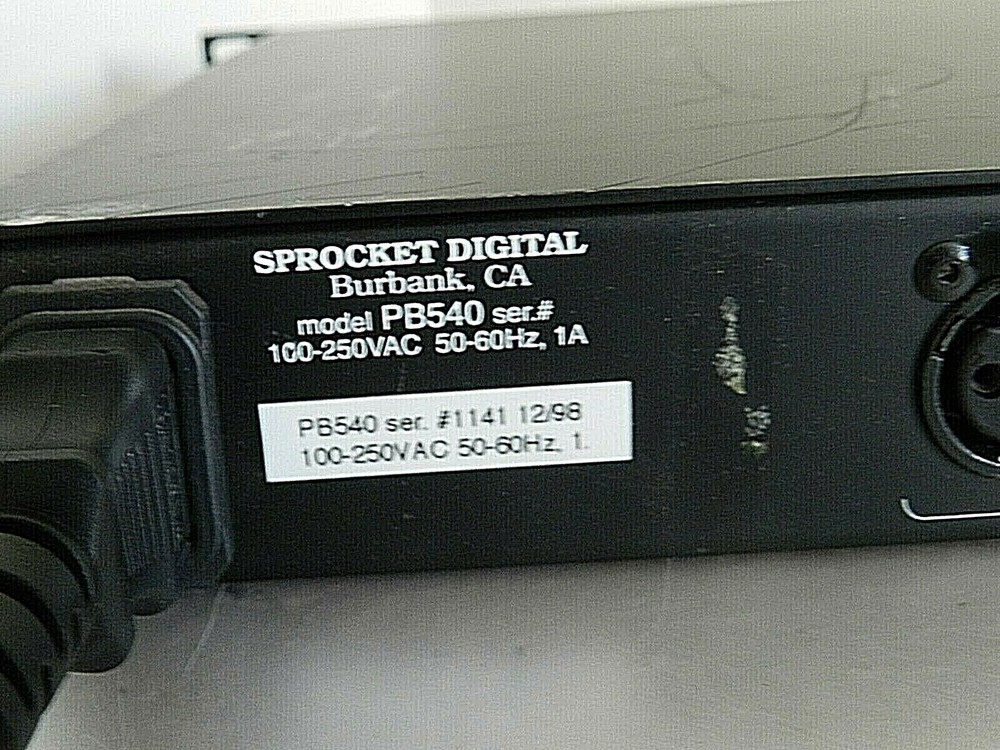 Sprocket Digital PB540 Audio Interface