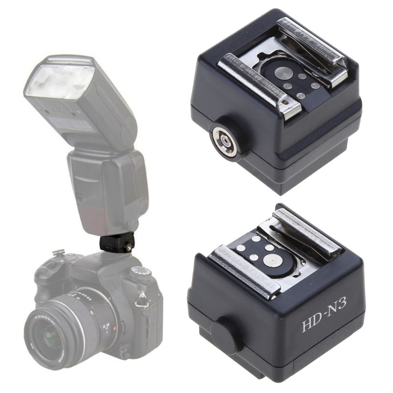 Camera Shoe Adapter Universal Standard LED Light Flash Hot Shoe Mount Accessory