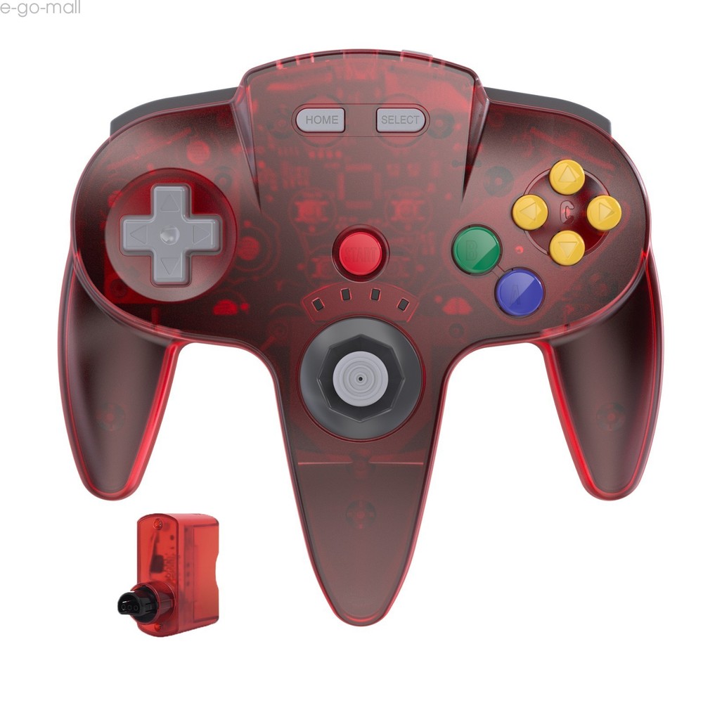 Wireless N64 Controller Remote GamePad Rumble Pak for Nintendo N64 64