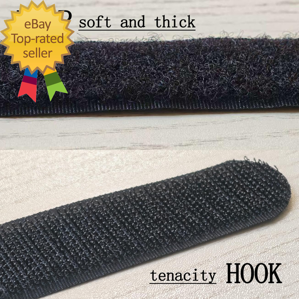 12 Inch Reusable Fastening Cable Straps - Hook and Loop Fixing Straps - 12 Pack