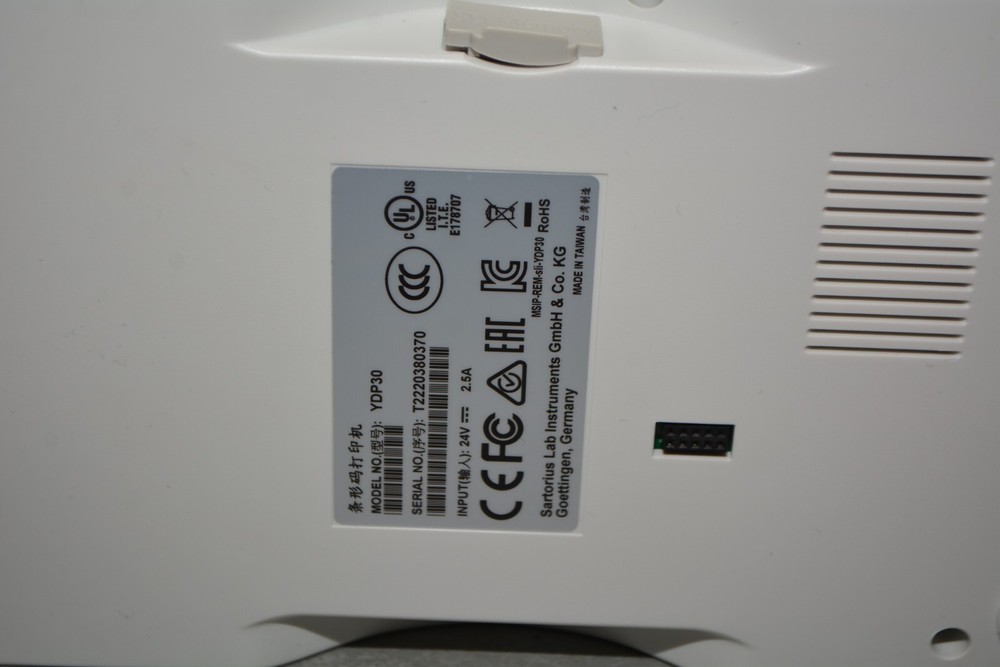 ^ Sartorius Scale YDP03-OCE Data Printer #X3645