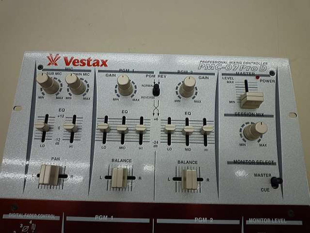 Vestax PMC-07 Pro D Professional Mixing Controller SAMURAI Tested Good