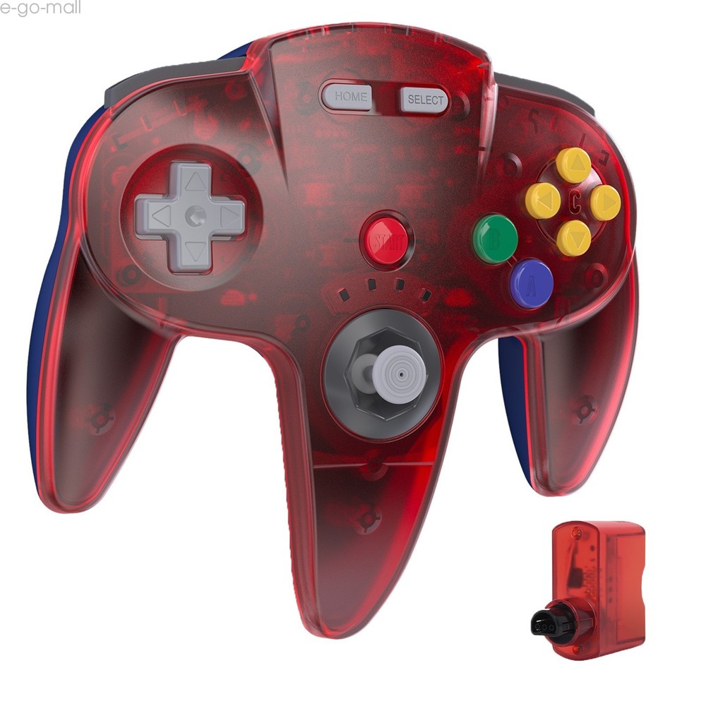 Wireless N64 Controller Remote GamePad  Rumble Pak for Nintendo N64 64
