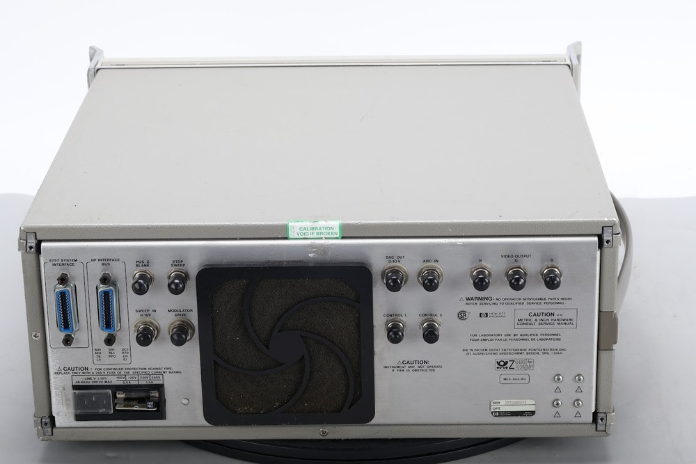 HP 8757C Scalar Network Analyzer - Fair Condition