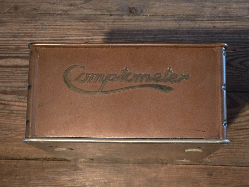 Antique Comptometer Adding Machine with Hand Crank - 8 Column - SN #1807749