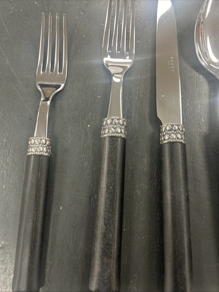 Sabre Katmandu Noir 5ps Placesetting