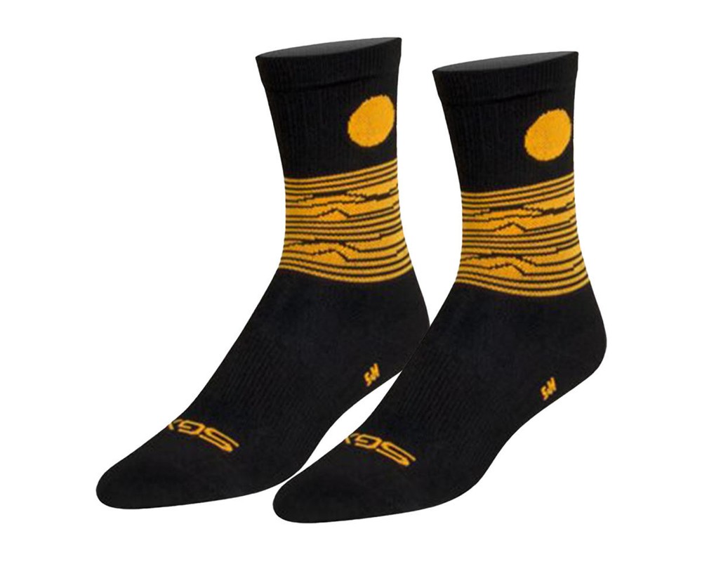 Sockguy 6" SGX Socks (Moonscape)