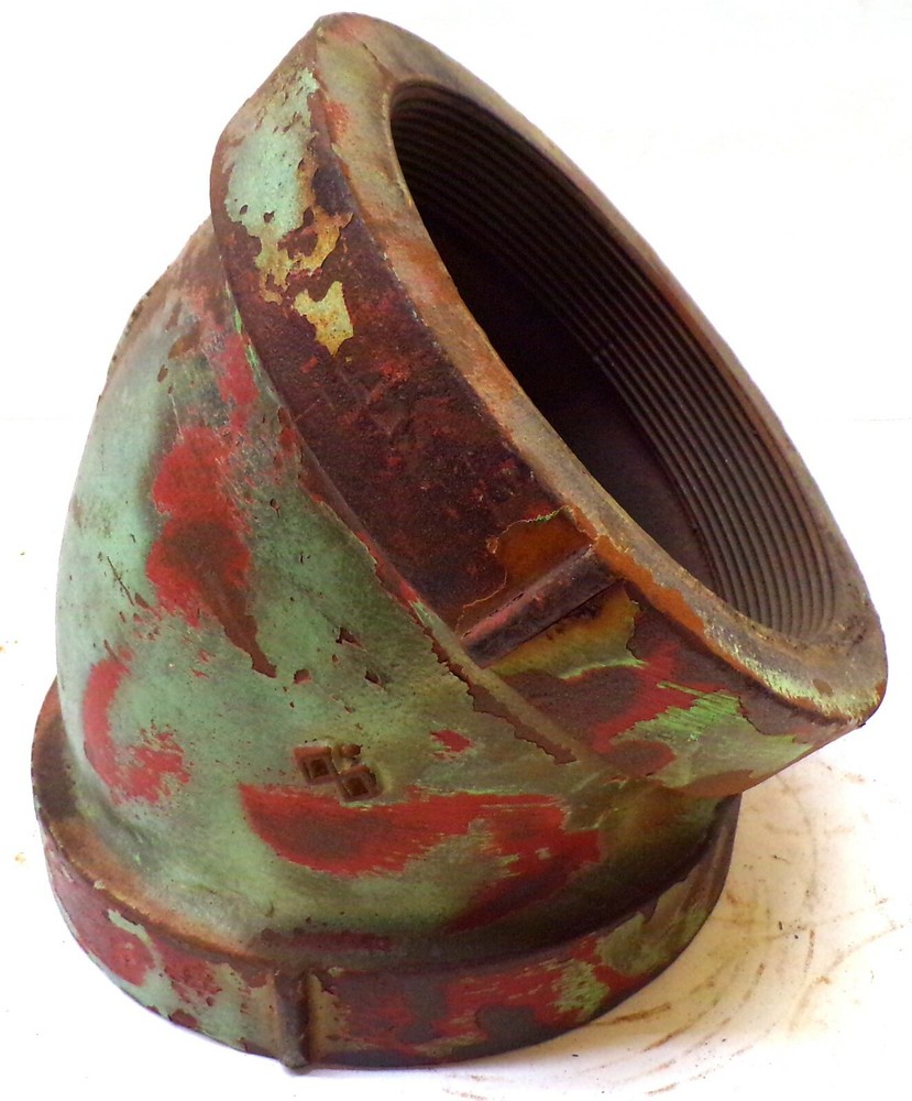 45° ELBOW FITTING 8-1/2'' FNPT 300 PSI