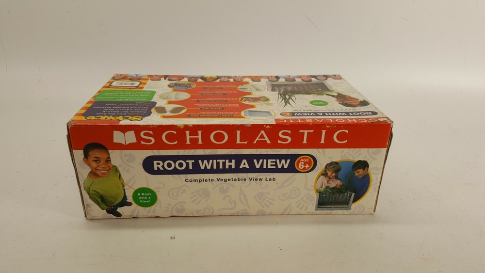 NEW, SCHOLASTIC “ ROOT WITH A VIEW ” COMPLETE VEGETABLE VIEW LAB