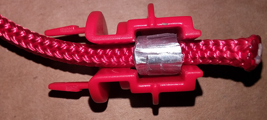 TWO USED BOWFLEX HVT Cable Ground Inserts Holder Attachments