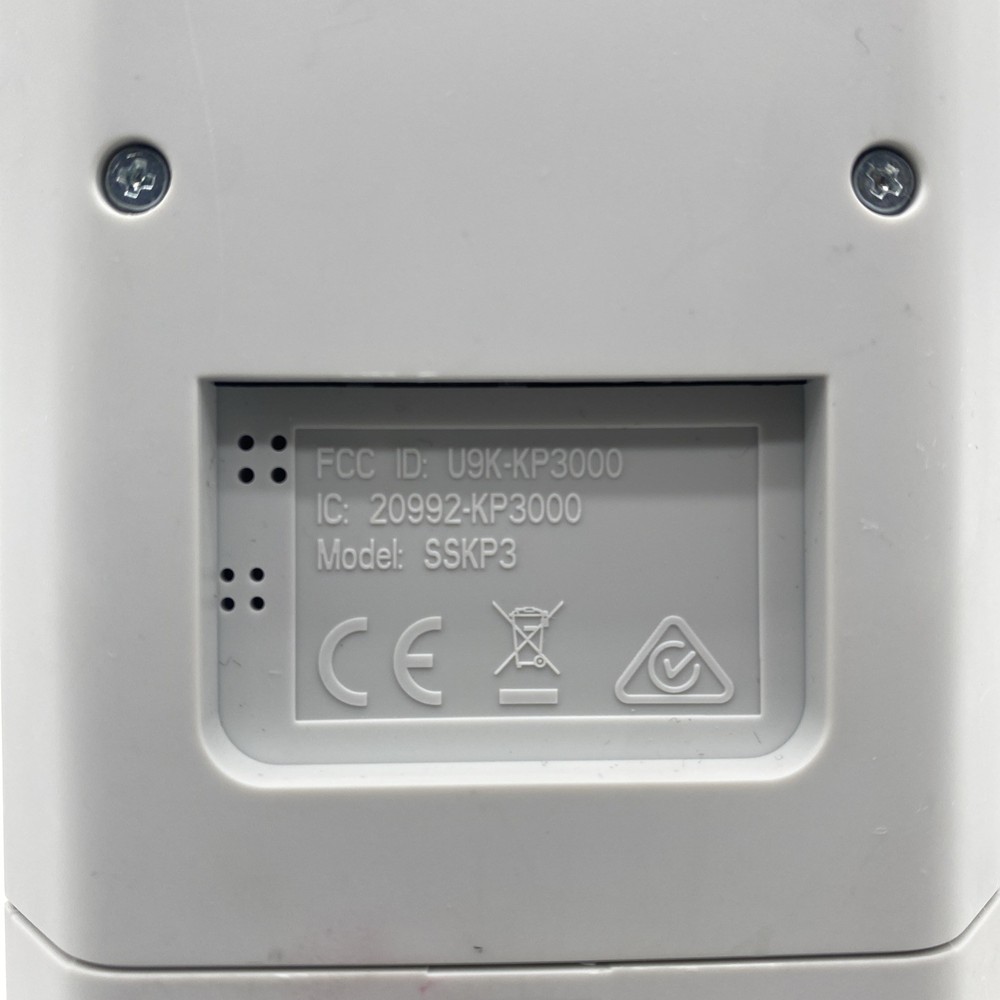 SimpliSafe Keypad Model SSKP3 For Home Security System White New