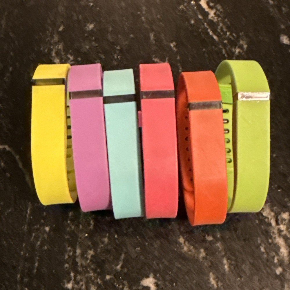 Replacement Band for Fitbit Flex Activity Tracker Lot of 6