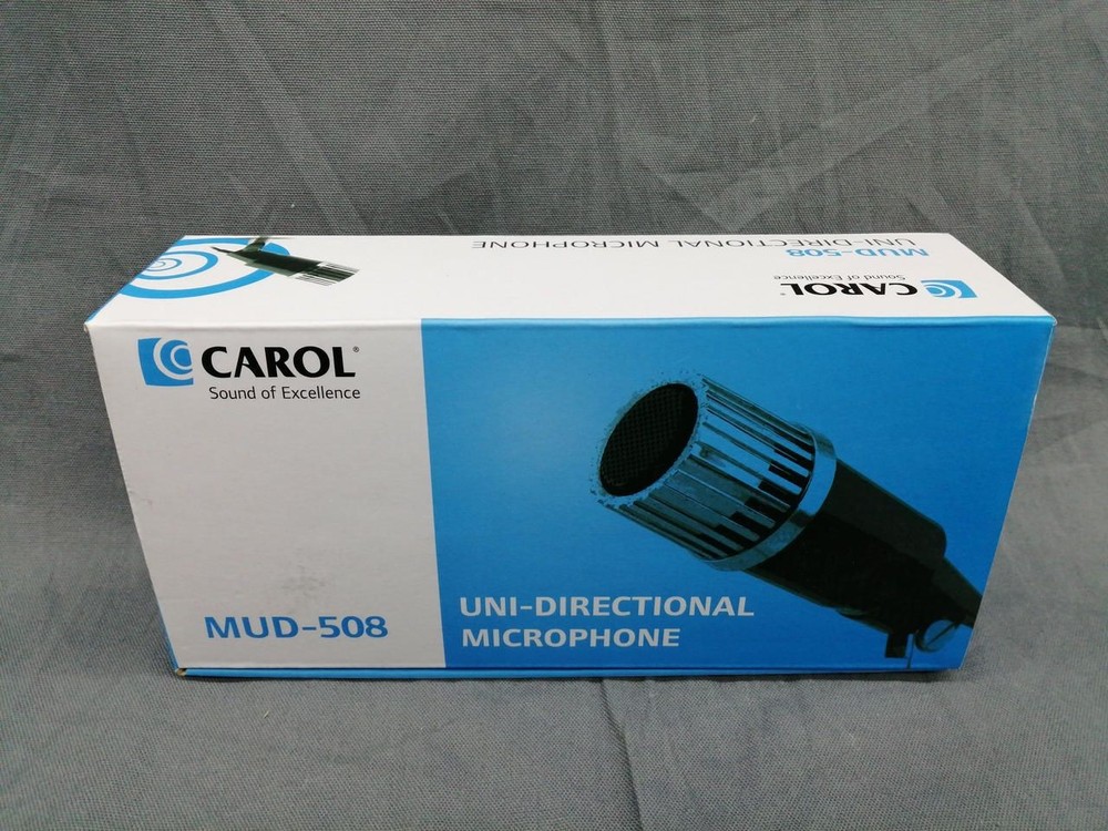 CAROL Dynamic Microphone MUD-508 Used