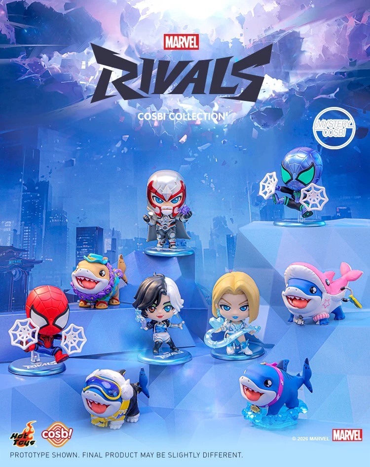 2025 HOT TOYS COSBI MARVEL RIVALS SERIES BLIND BOX FIGURE TOY GIFT NEW