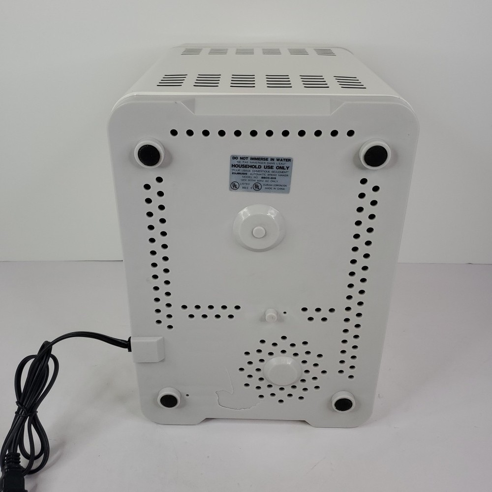 Zojirushi BBCC-Q15 Bread Machine Maker Automatic 1.5lb Loaf~Tested